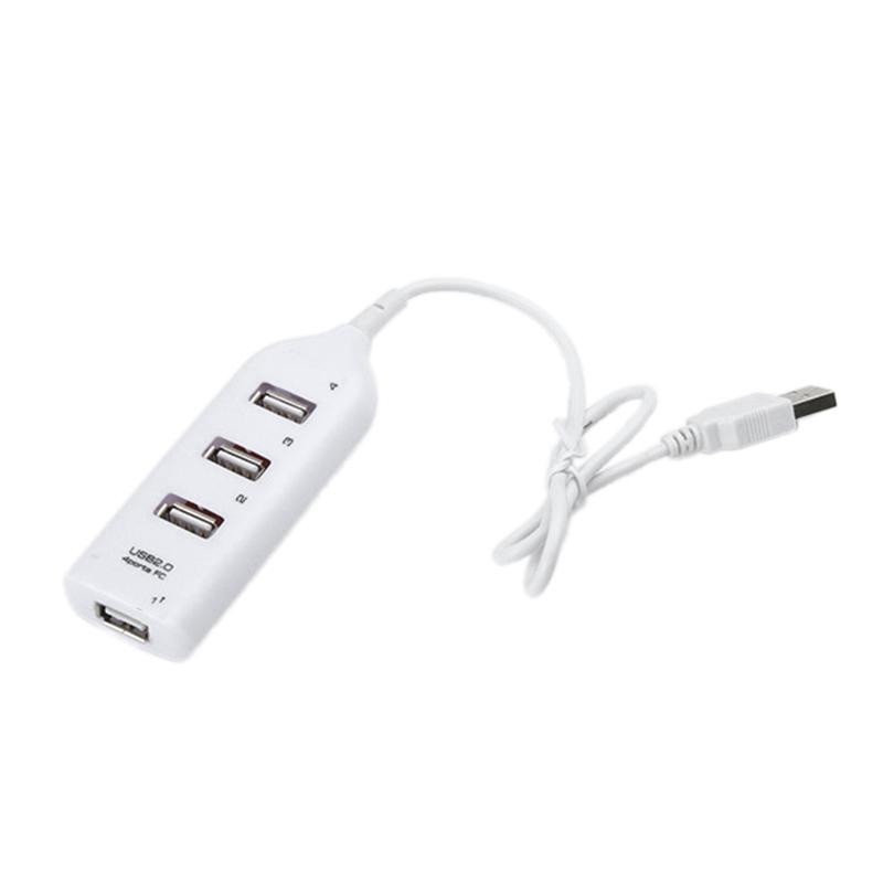 Usb 2.0 Splitter High Speed 4 Port Smart Multi Hub Expansion Cable Adapter - intl