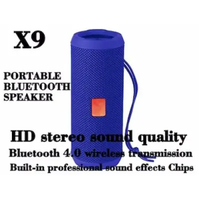 Wireless Bluetooth Audio X9 Portable Speaker (White)