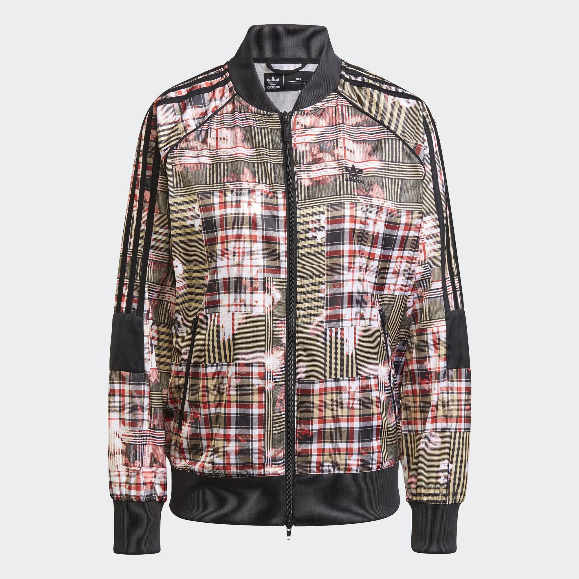 Adidas phong cách sống track top her studio london nữ nhiều màu h20455