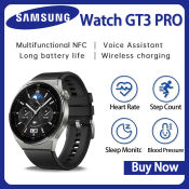 Samsung GT3 PRO Smartwatch: Bluetooth, Waterproof, GPS, Heart Rate Monitoring