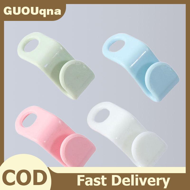 GUOUqna 50pcs Mini quần áo móc áo cho tủ quần áo nối móc nhựa tủ quần áo Áo Extender Clips chủ tiết kiệm không gian