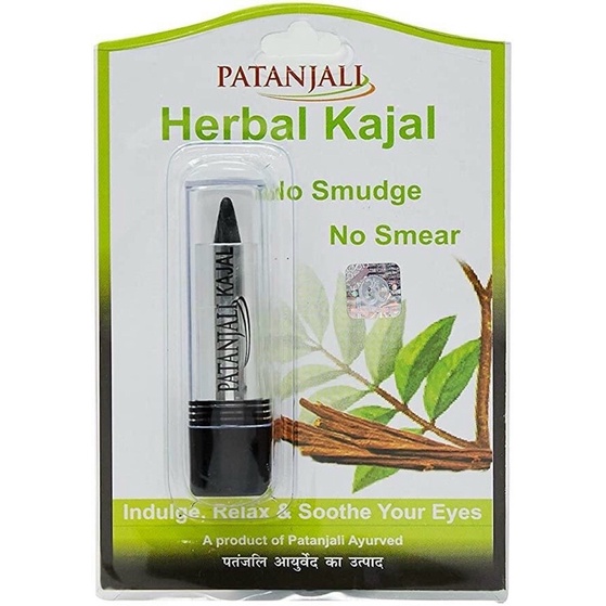 Chì kẻ mắt Kohl Kajal 100% dầu tự nhiên hạn chế khô mắt, tăng tuần hoàn, nuôi dưỡng cho mắt Patanjali