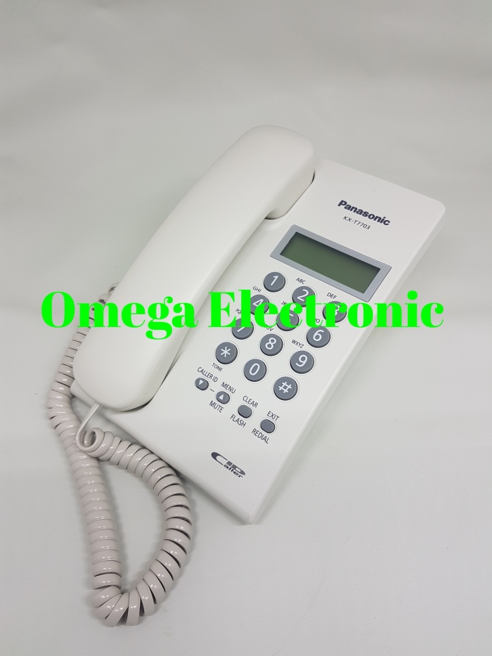PANASONIC KX-T7703 - TELEPON RUMAH KANTOR SINGLE LINE TELPON 7703-Shelishop13 Harga  475,000 Ringgit*Penghantaran Percuma