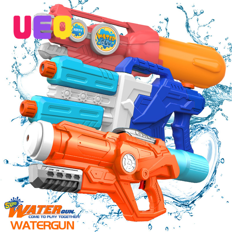 UEQ พร้อมส่งจากไทย Songkran Festival ปืดฉีดน้ำขนาดใหญ่เล่นสงกรานต์ แรงดันลม ยิงได้ไกล ความจุขนาดใหญ่ 1800/2100/3500/4000ml ทน PVCปืดฉีดน้ำขนาดใหญ่ ปรับแรงดันได้ สำหรับเด็ก7ปีขึ้นไป ราคา 178 บาท*ส่งฟรี