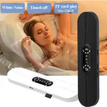 Dưới Gối xương dẫn Loa Bluetooth tiếng ồn Trắng hỗ trợ giấc ngủ Soundbar với màn hình LED khe cắm thẻ TF hỗ trợ hẹn giờ tắt