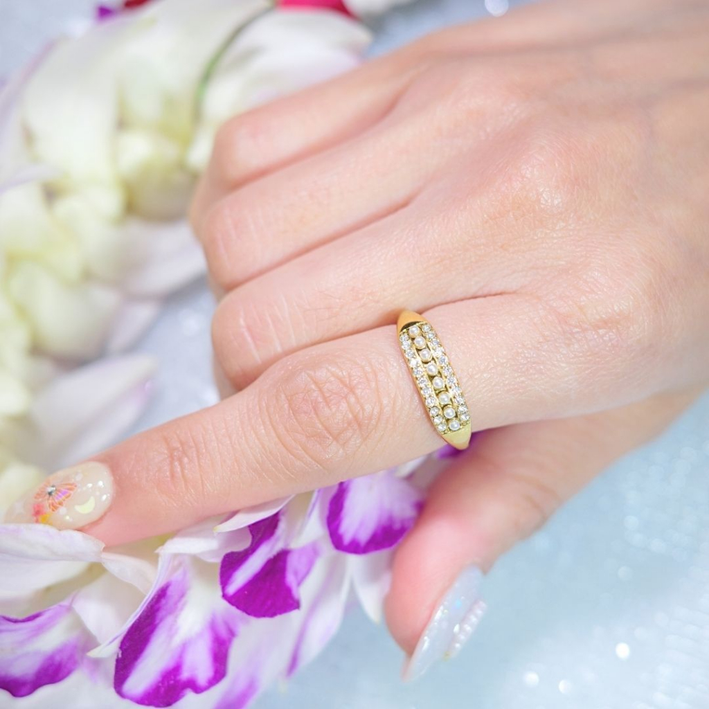 Fonney แหวน Freesize สแตนเลสแท้ไม่ลอกไม่ดำ ราคา 280 บาท*ส่งฟรี