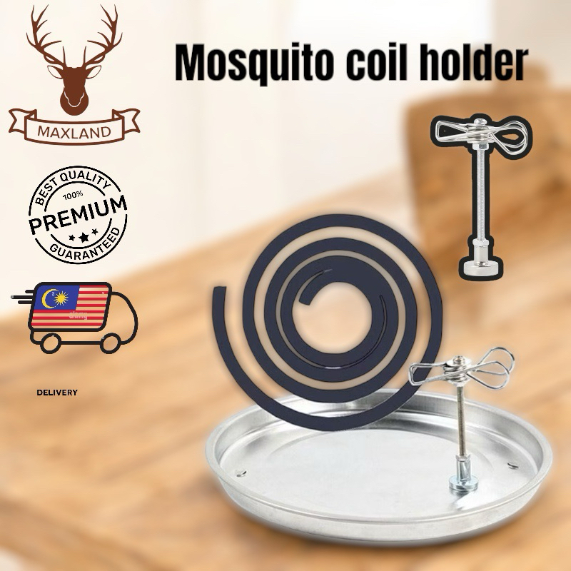 Mosquito Coil Bracke Magnetic Stainless Steel Incense clip function Tray Base Home Incense Mosquito Repellent 磁铁蚊香夹