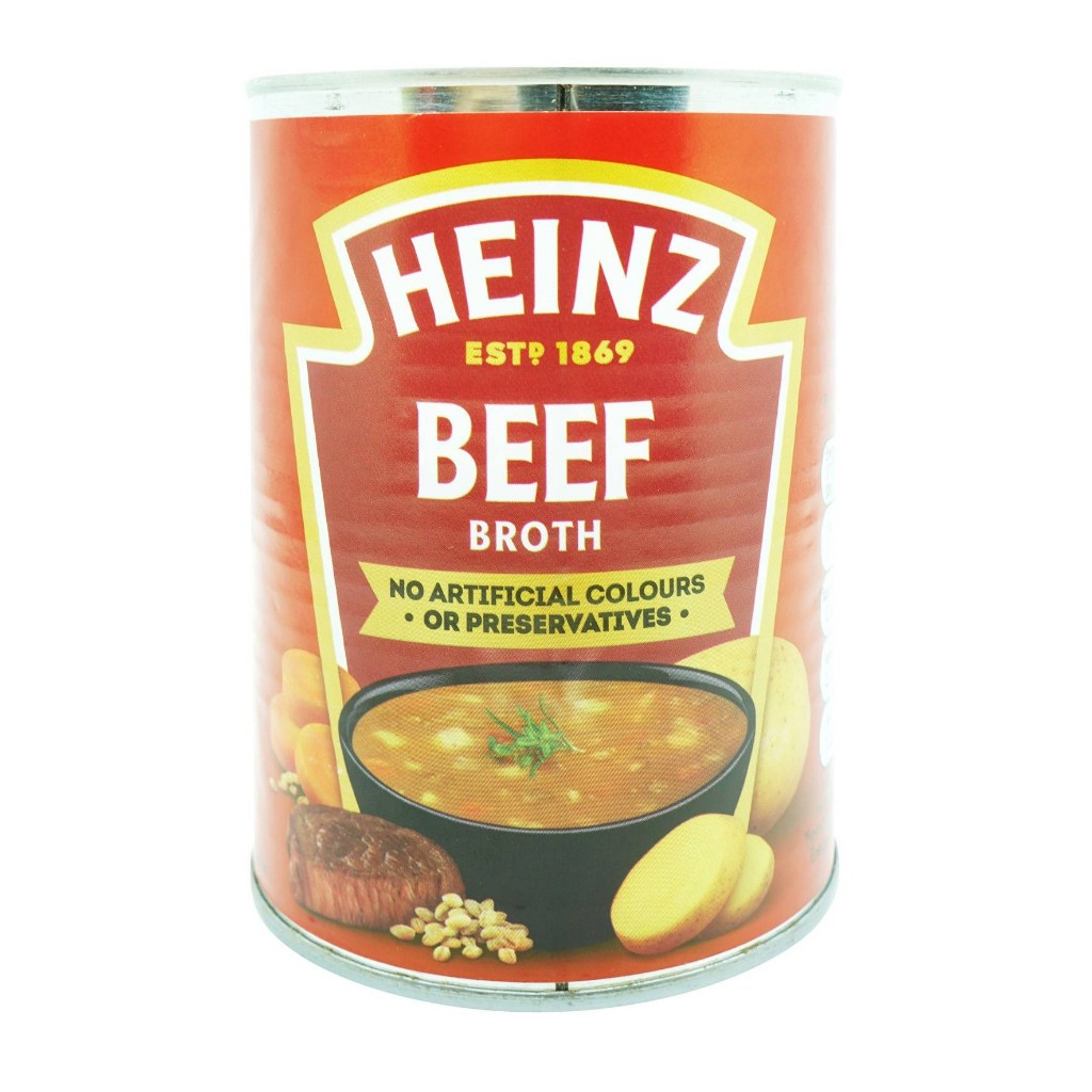 HEINZ -- Lon BEEF 400g -- SÚP BÒ HẦM ANH QUỐC Classic Beef Broth Soup