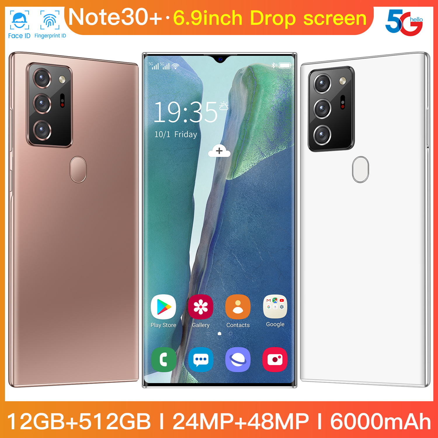 Cheapest Price 5g Network Clearance Sale Android Phones Top-Notch Powerful Configuration Super Smooth Performance Free Warranty Gaming Phones