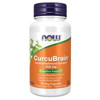 Viên nang mềm Now CurcuBrain hỗ trợ cải thiện trí nhớ tập trung (Nhập Mỹ) - Curcumin dạng tự do với khả dụng sinh học vượt trội  Một loại thực phẩm bổ sung Thuần chay Không biến đổi gen