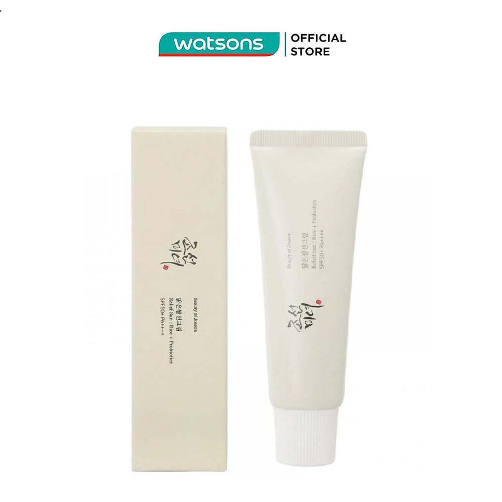 Kem Chống Nắng Beauty Of Joseon Relief Sun: Rice + Probiotics SPF50+ PA++++ 50ml