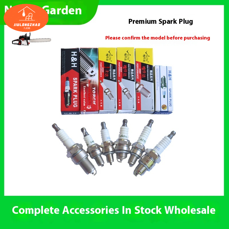 Bugi hiệu suất cao cho máy cắt cỏ 2 thì và 4 thì và máy cắt bàn chải