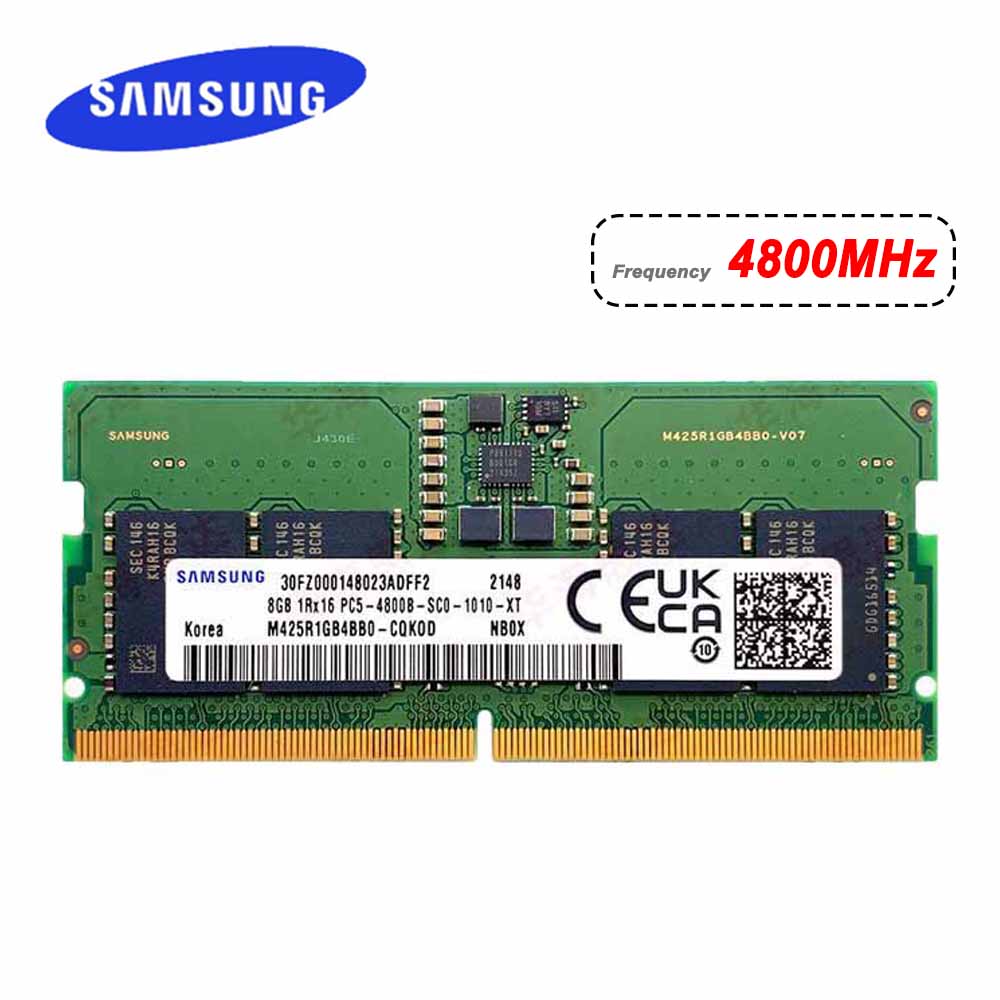 Samsung notebook DDR5 RAM 8GB 16GB 32GB 4800MHz 5600MHz so DIMM 260pin for