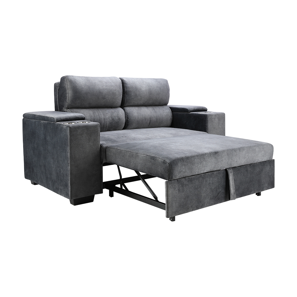 INDEX LIVING MALL DOMINIC Fabric Sofa-bed 2 Seaters - Grey ราคา 16,900 บาท*ส่งฟรี