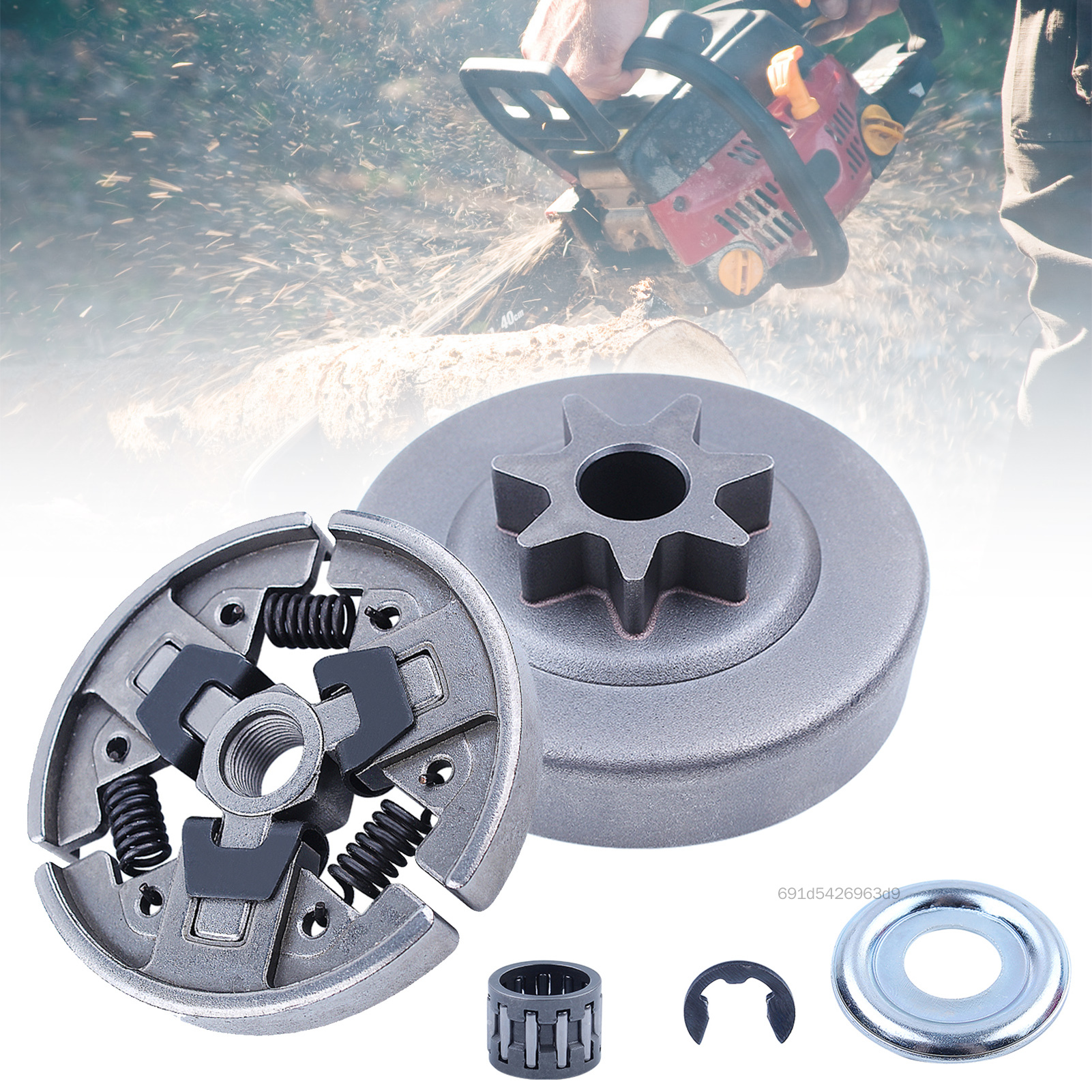 00 vải ly hợp 180 ly hợp vải ly hợp mẫu STIHL MS180 dành cho máy cưa xích, phụ tùng máy cưa gỗ, máy cưa gỗ, máy cưa xích. FD-VN