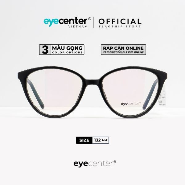 Giá bán Gọng kính nữ mắt mèo chính hãng EYECENTER K22 nhựa dẻo siêu nhẹ nhập khẩu by Eye Center Vietnam