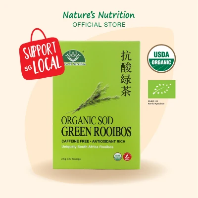 Nature's Nutrition Green Rooibos Tea 2.5g x 20 Teabags