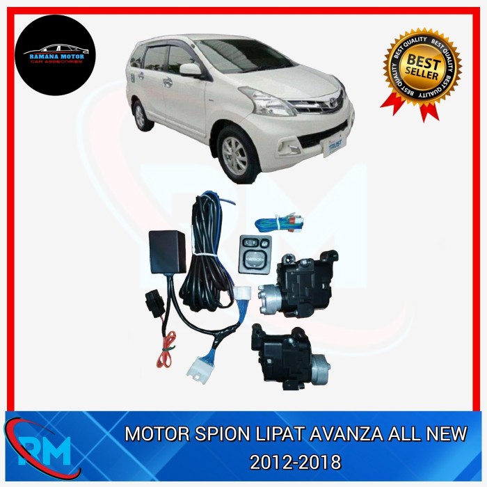 PROMO- RETRACT AVANZA ALL NEW/MOTOR SPION LIPAT AVANZA ALL NEW - CRIOZ STORE Harga 1,490,000 rupiah*Gratis Ongkir