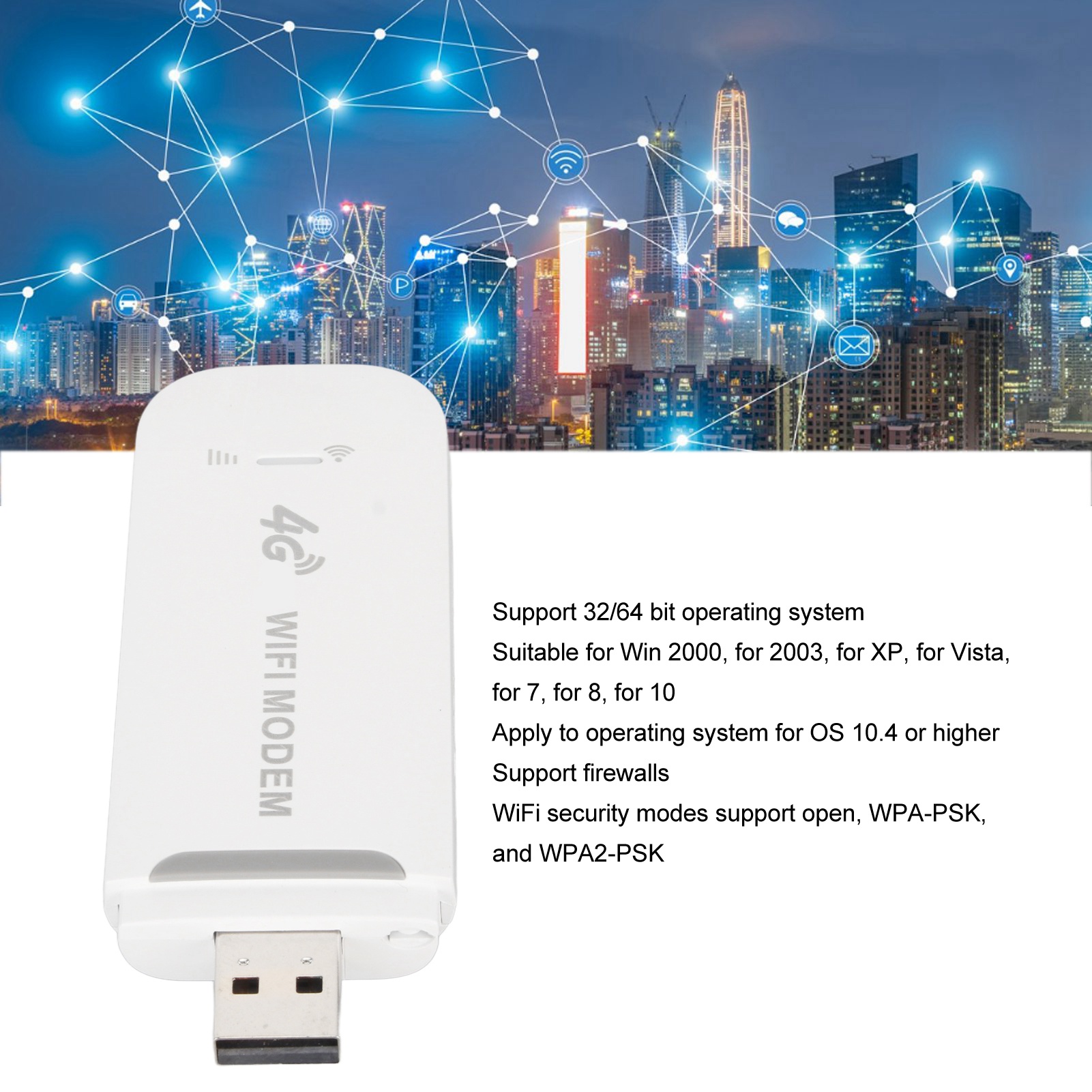 Du lịch nhỏ gọn hotspot LTE 4G modem USB điểm phát sóng wifi mini cho điện thoại thông minh máy tính bảng