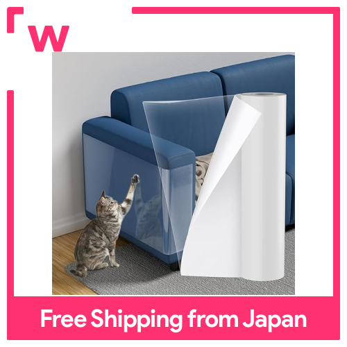 Tấm bảo vệ hình nền mèo gworld Dr. bác sĩ thú y giám sát dán giấy dán tường có thể tháo rời dễ dàng áp dụng tấm chống trầy xước chống trầy xước bán trong suốt tường vô hình/đồ nội thất/ghế sofa/bếp chống trầy xước tường chó nibble...