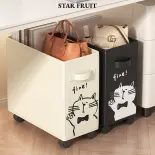 STAR FRUIT Giỏ với đồ tạo tác lưu trữ có thể được di chuyển bánh lăn giá lưu trữ dưới bảng văn phòng túi giá lưu trữ