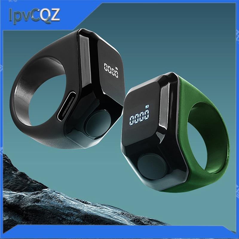 [IpvCQZ]Smart APP Ring Counter Digital Display Counter Bluetooth Counting Ring Time Reminder Wearable Tasbih Ring