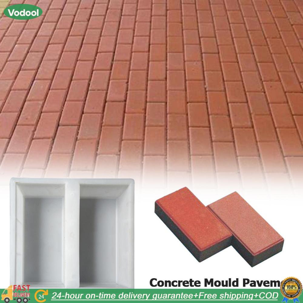 【24 hours Flash Delivery】พลาสติก สวน เครื่องทำเส้นทางปูซีเมนต์แม่พิมพ์ถนนคอนกรีตทางเท้าแม่พิมพ์ ราคา 57 บาท*ส่งฟรี