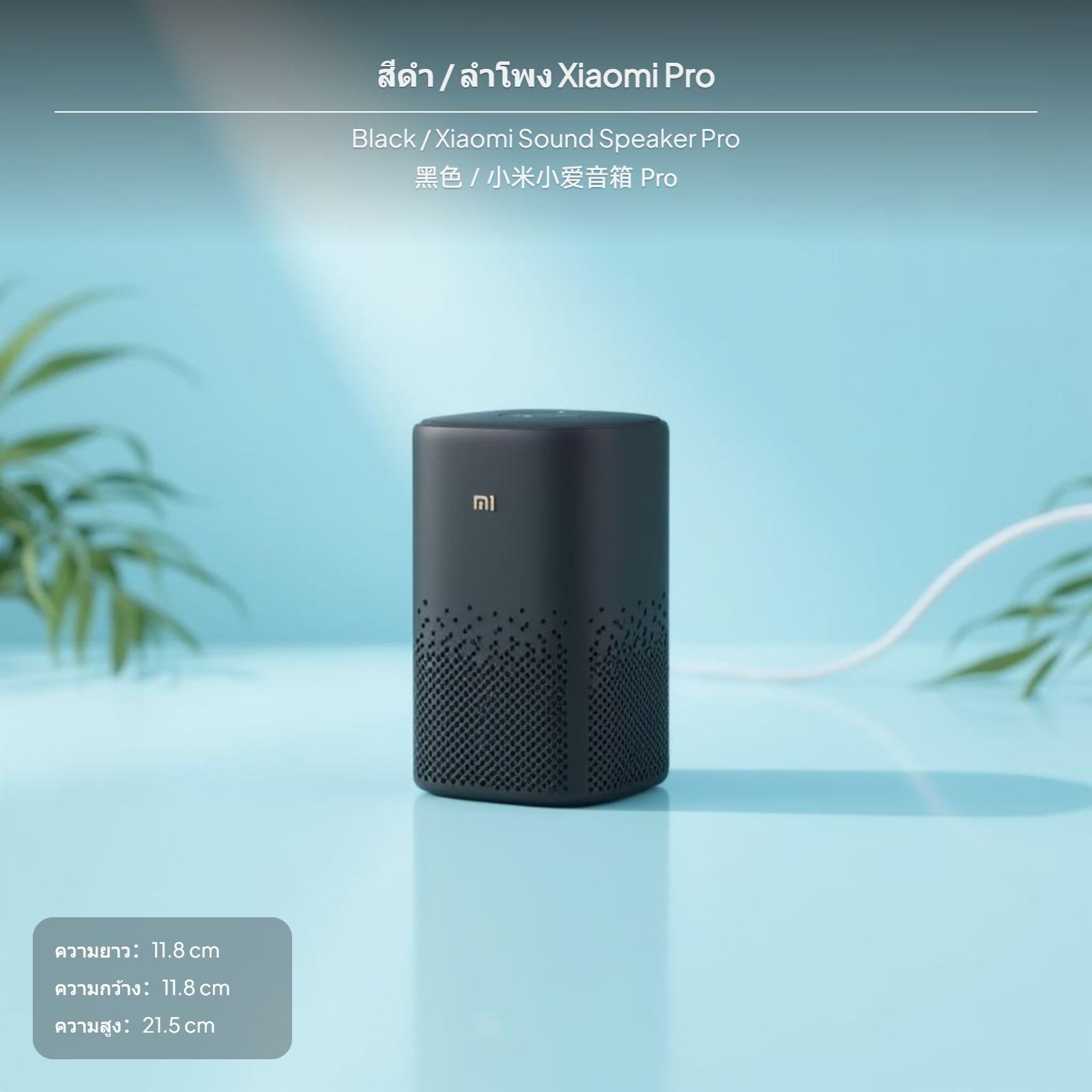 ลำโพง Smart Audio Link, ผู้ช่วยเสียง AI, เสียง Hi-Fi, รีโมทอินฟราเรด, สีดำ, รุ่น LX06