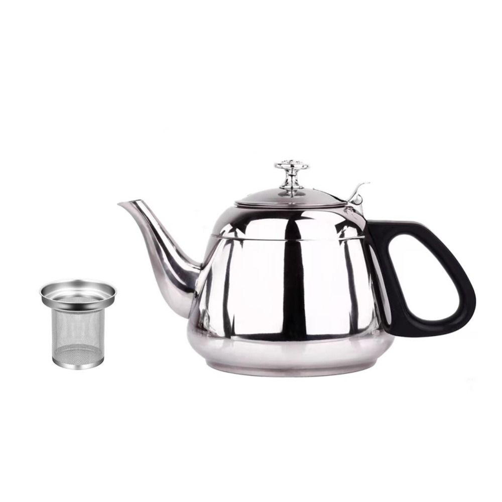 BAILIE Có bộ lọc Ấm trà bằng thép không gỉ Trọng lượng nhẹ 1,2L/1,5L/2L Bếp Nước Dày Sức chứa lớn Ấm đun nước Nhà - 5
