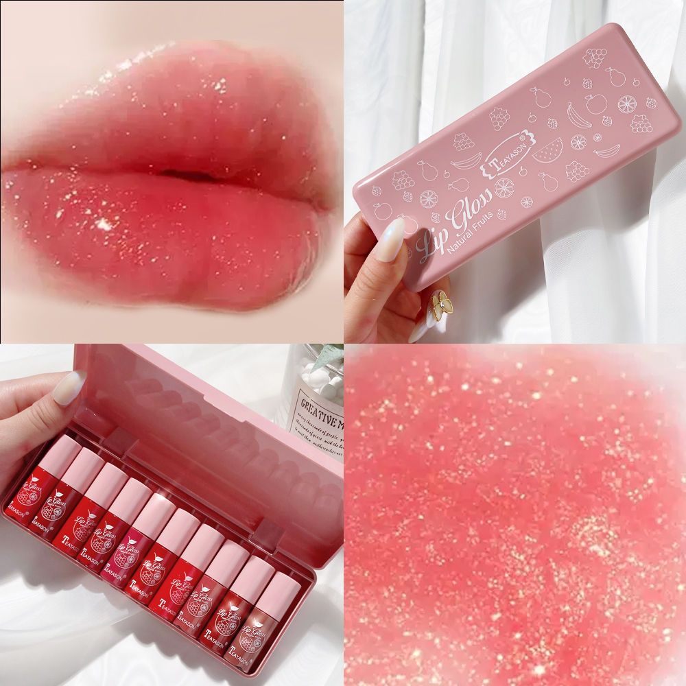 ✨Bộ 10 Chì Tẩy Trang Môi Gương Nước Không Trôi Không Dính Màu Sắc Sống Động