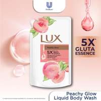 LUX Peachy Glowing Bodywash Refill 800ml