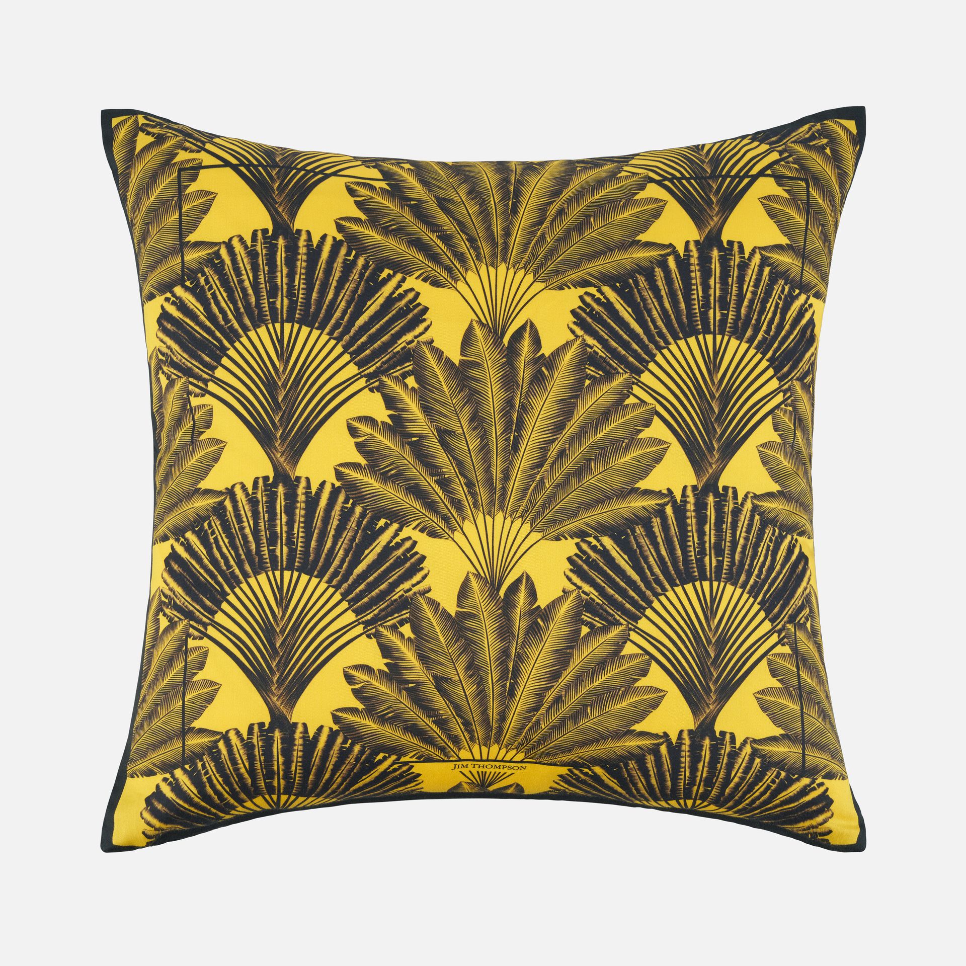 Ravenala Cotton Printed Cushion Cover 18" - Yellow ราคา 750 บาท*ส่งฟรี
