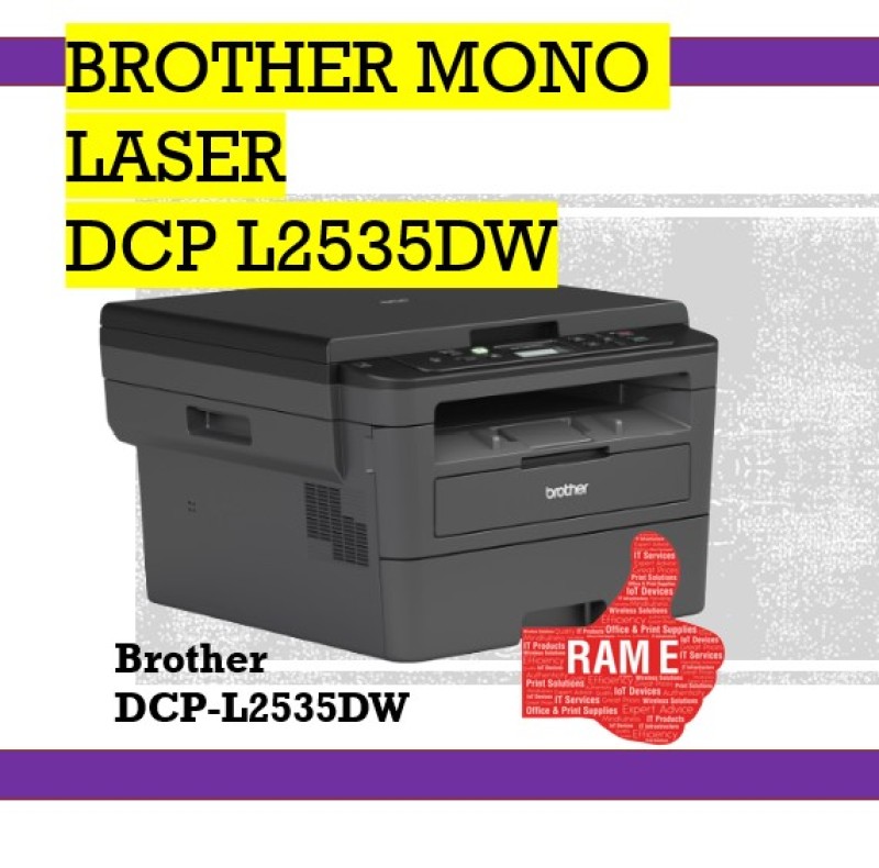 BROTHER DCP L2535DW MULTI FUNCTION MONO LASER Printer (RAM E PTE LTD) -EXPRESS DELIVERY AVAIL Singapore