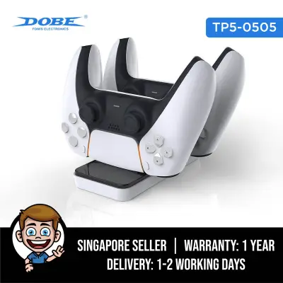 DOBE PS5 Charging Dock for Sony PlayStation 5 Controller - TP5-0505