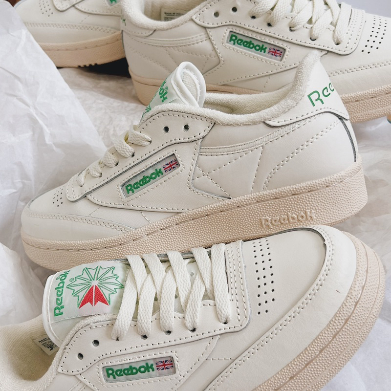 l TIIn Sneaker l Giày Sneaker Reebok Club C 85 Vintage White Green