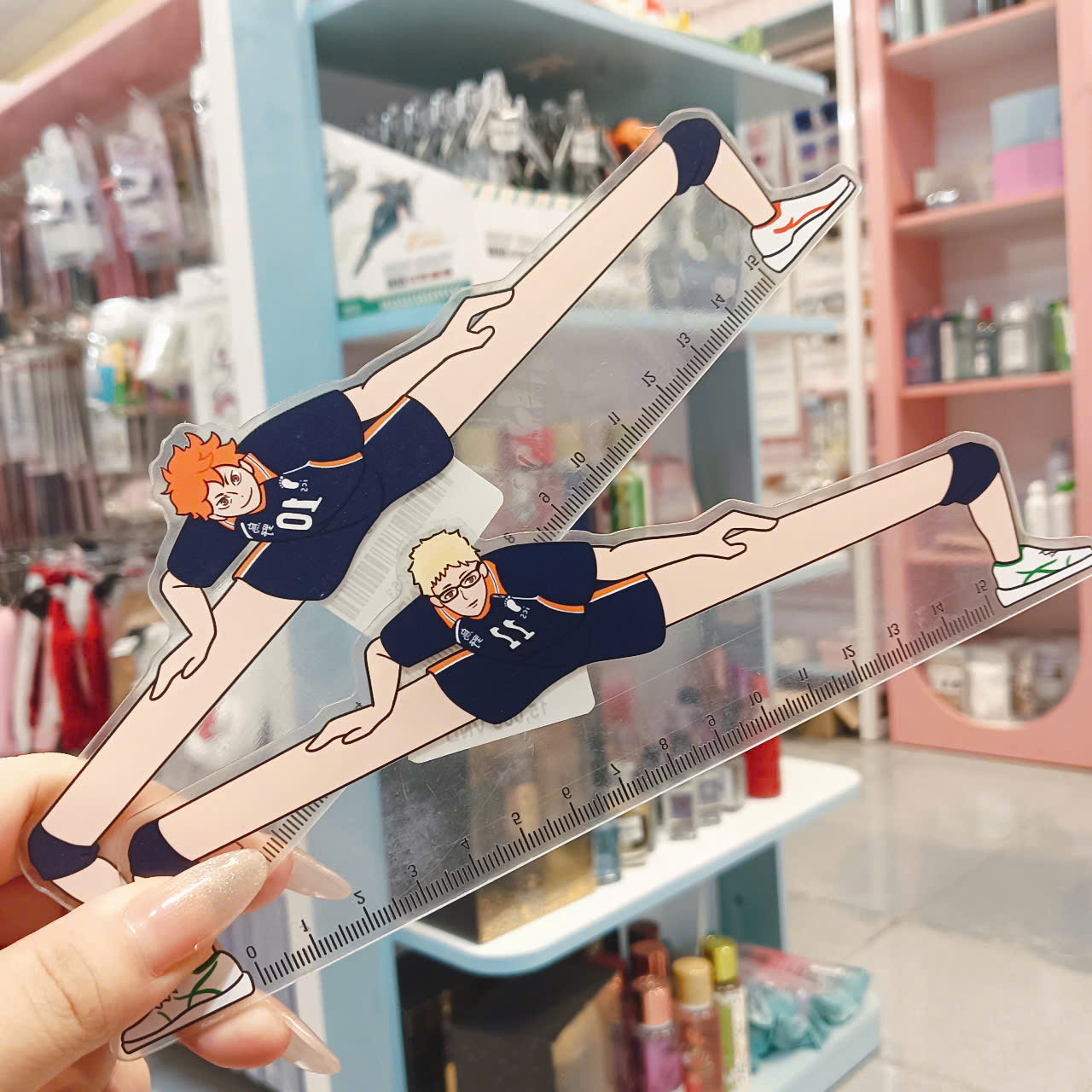 THƯỚC KẺ ANIME DÁNG DÀI SIÊU HÀI HƯỚC – PHỤ KIỆN HỌC TẬP HOT NHẤT MÀ FAN ANIME PHẢI CÓ