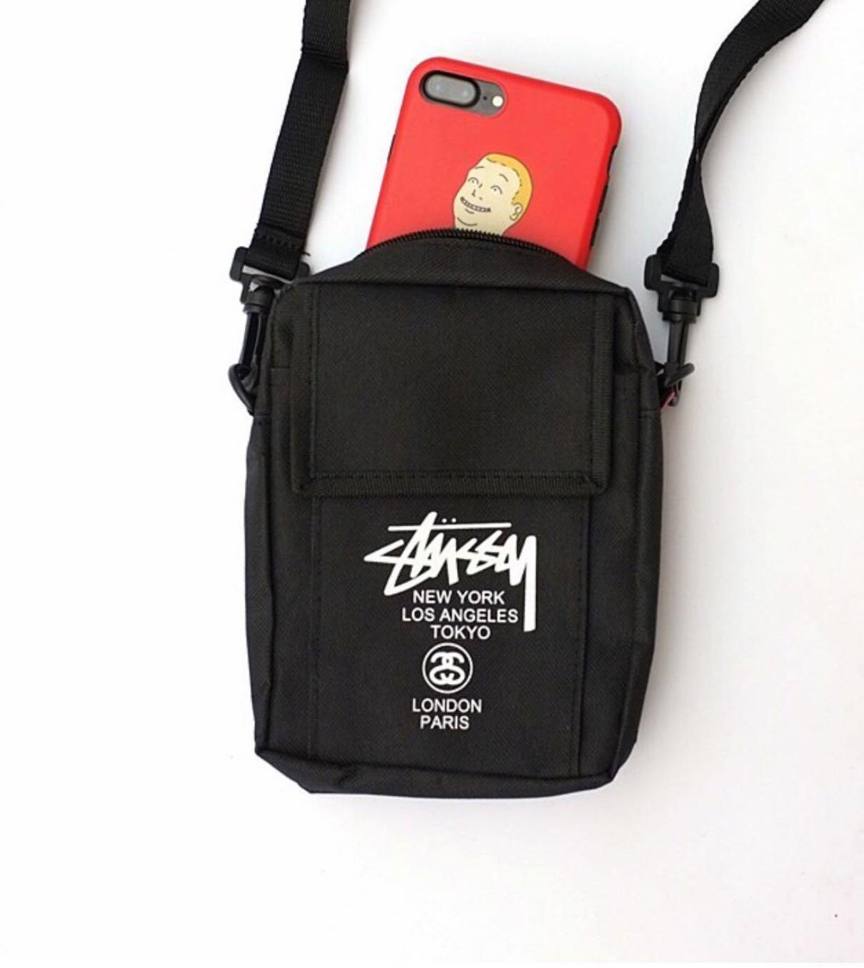 stussy cross body bag