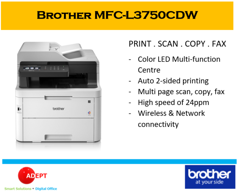 brother printer l3750cdw