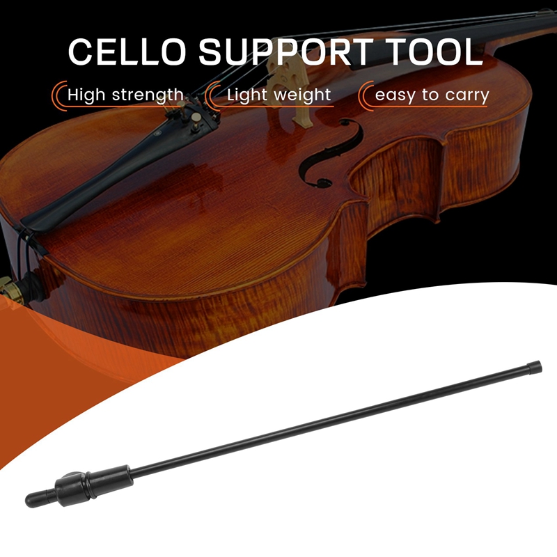 P.K.YO-1- Strong Black Carbon Fiber Cello Endpin 3/4 & 4/4 Cello Parts