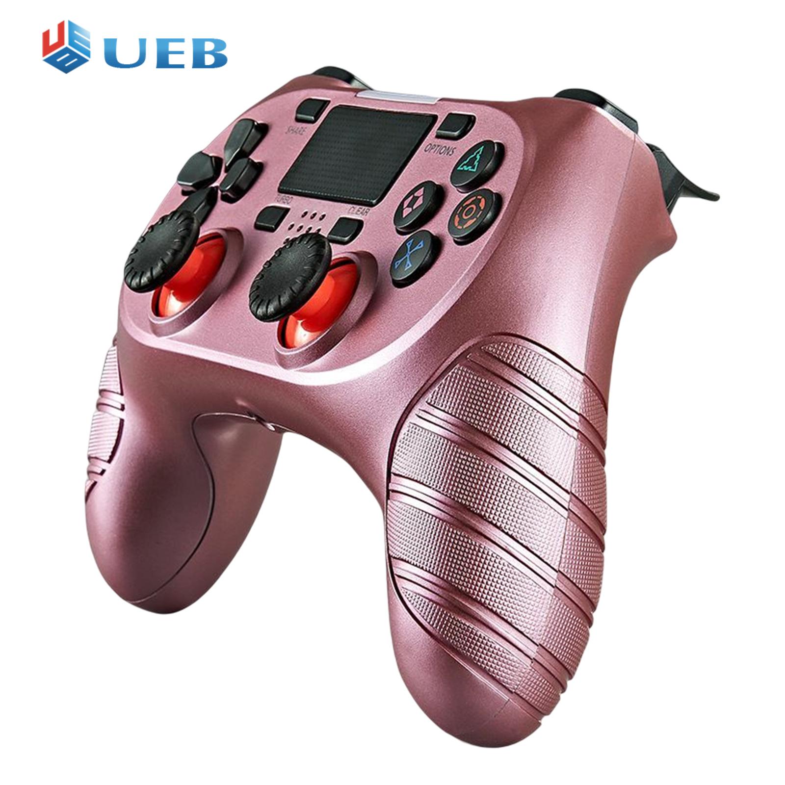 Wireless Controller Bluetooth-compatible 5.0 Wireless Gamepads Six-Axis Dual Vibration Built-in Speaker 3.5mm Headphone Jack for PS4/Pro/Slim/IOS13 ราคา 442 บาท*ส่งฟรี