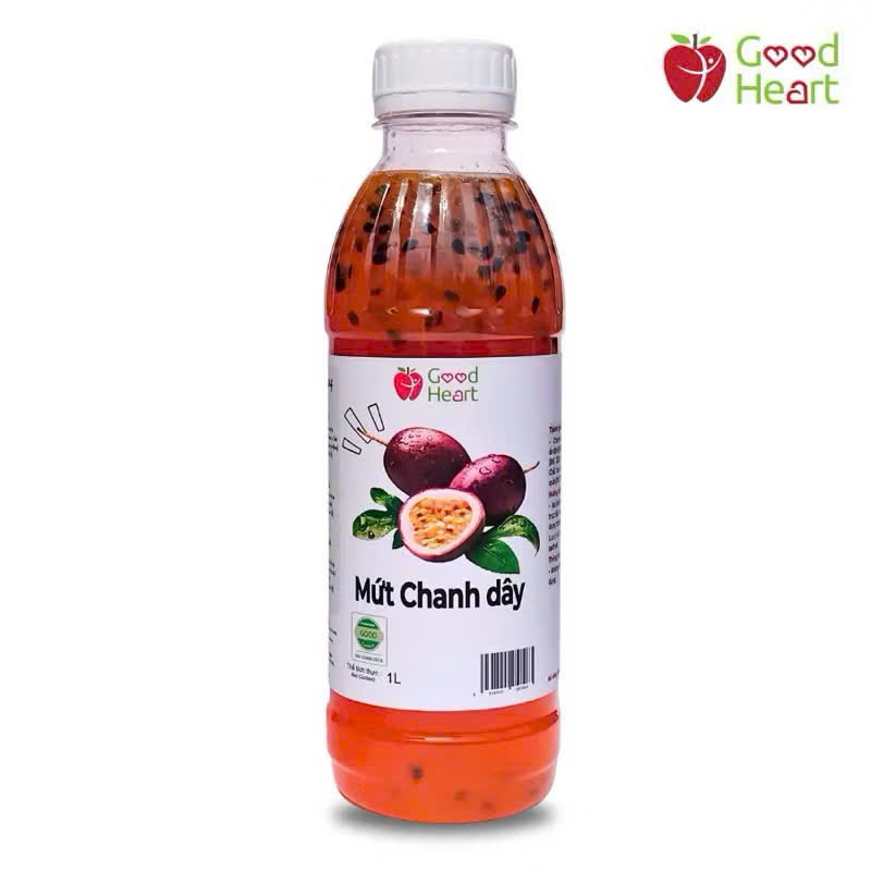 Mứt Chanh Dây Good Heart chai 1 lít
