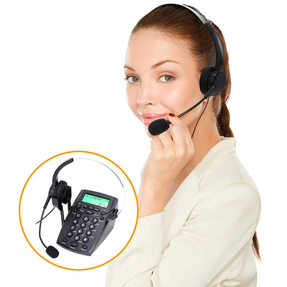 Voicejoy Telephone Desk HT500 with Headset Handsfree Call Center VH500 Harga  292,000 Ringgit*Penghantaran Percuma