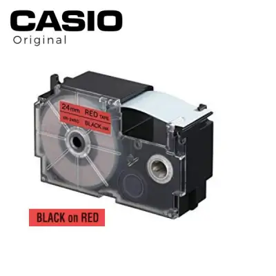Casio 24mm Label IT EZLabel Original Label Tape Cartridge 24mm width (Available in White, Clear, Green, Blue, Red, Yellow)