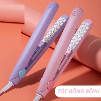 Máy dập phồng chân tóc- Máy dập xù chân tóc mini răng hạt ngô 3D