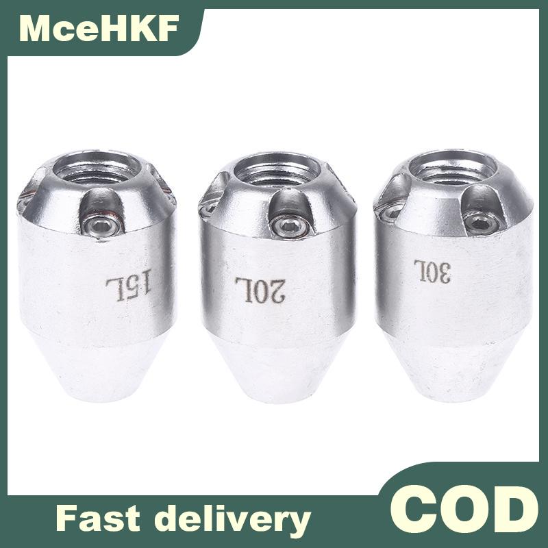 MceHKF 1 4 หัวฉีดท่อระบายน้ำชุดหัวฉีดเจ็ทสแตนเลสอุปกรณ์เสริมเครื่องซักผ้าแรงดัน5000 PSI หัวฉีดท่อระบายน้ำเจ็ท ราคา 260 บาท*ส่งฟรี