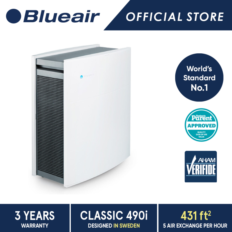Blueair Air Purifier Classic 490i with DualProtection Filter Singapore