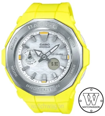 [Watchwagon] Casio Baby-G BGA-225-9A Yellow BGA-225 BGA225 Ladies Watch BGA225-9A