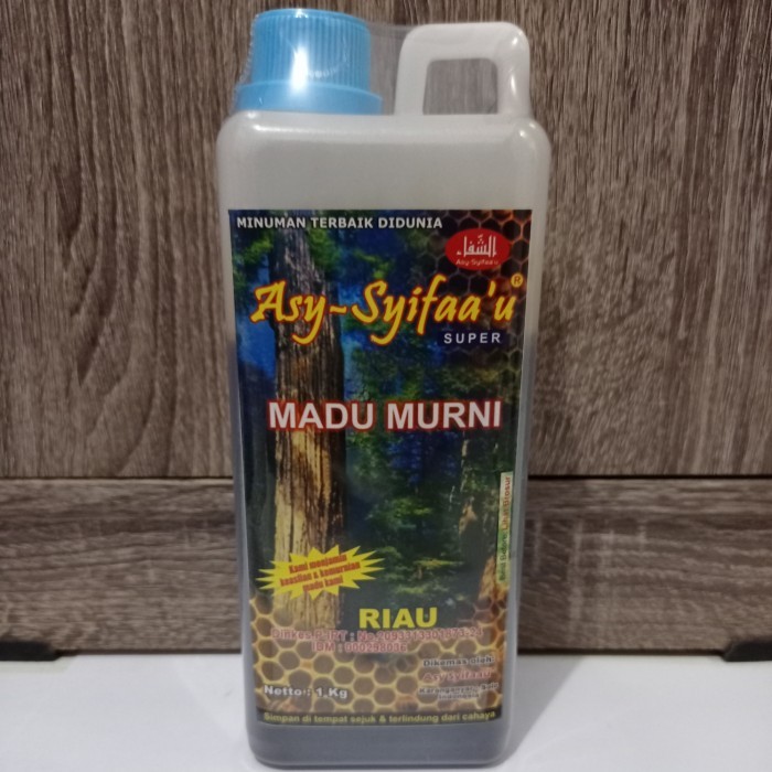 Madu Asy Syifaa'u Riau 1kg Madu Murni Madu Asy Syifaa'u Sumatera 1 kg