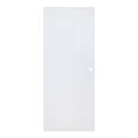AZLE ประตูภายนอก UPVC PZV3 80X200 ซม. สีขาว เจาะลูกบิด จัดส่งโดย HomePro