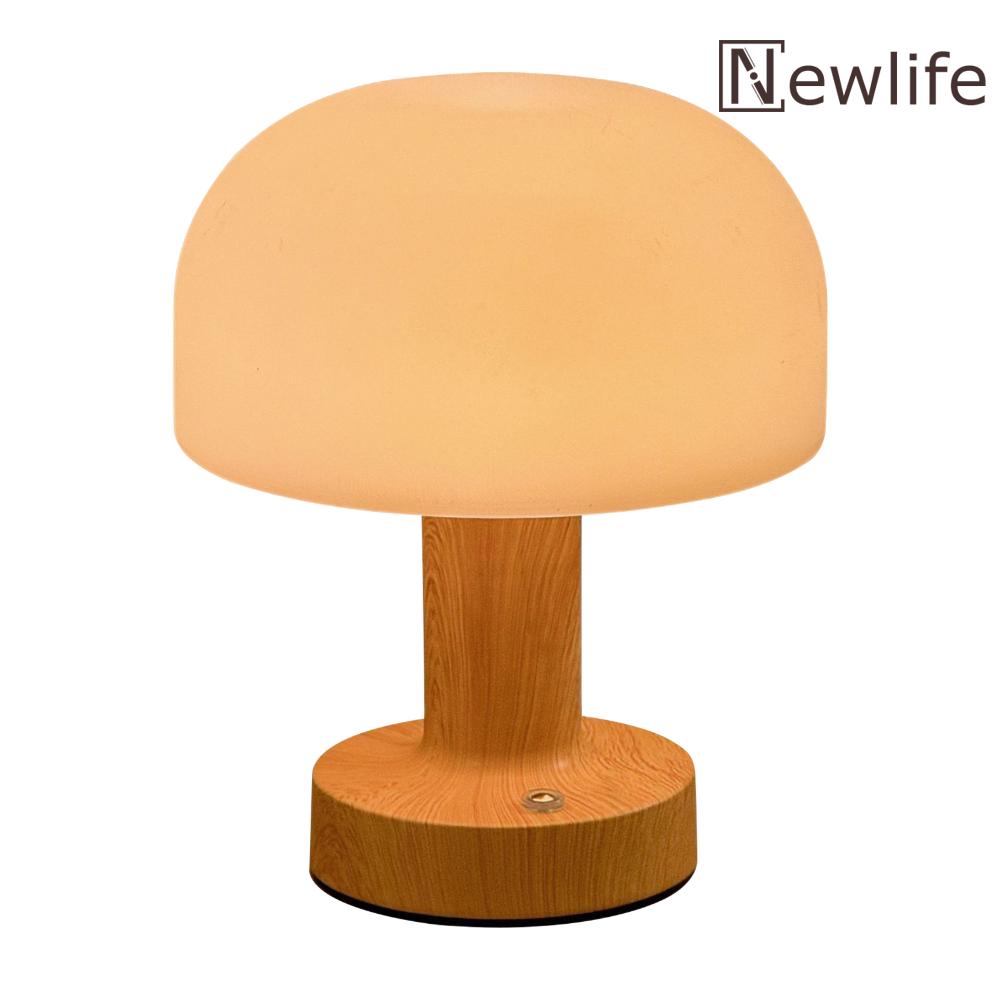 Nấm đèn ngủ LED có thể sạc qua USB đèn cảm ứng cho cà phê tấm bảng dán quầy rượu phòng ngủ trang trí nhà